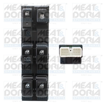 Switch, window regulator